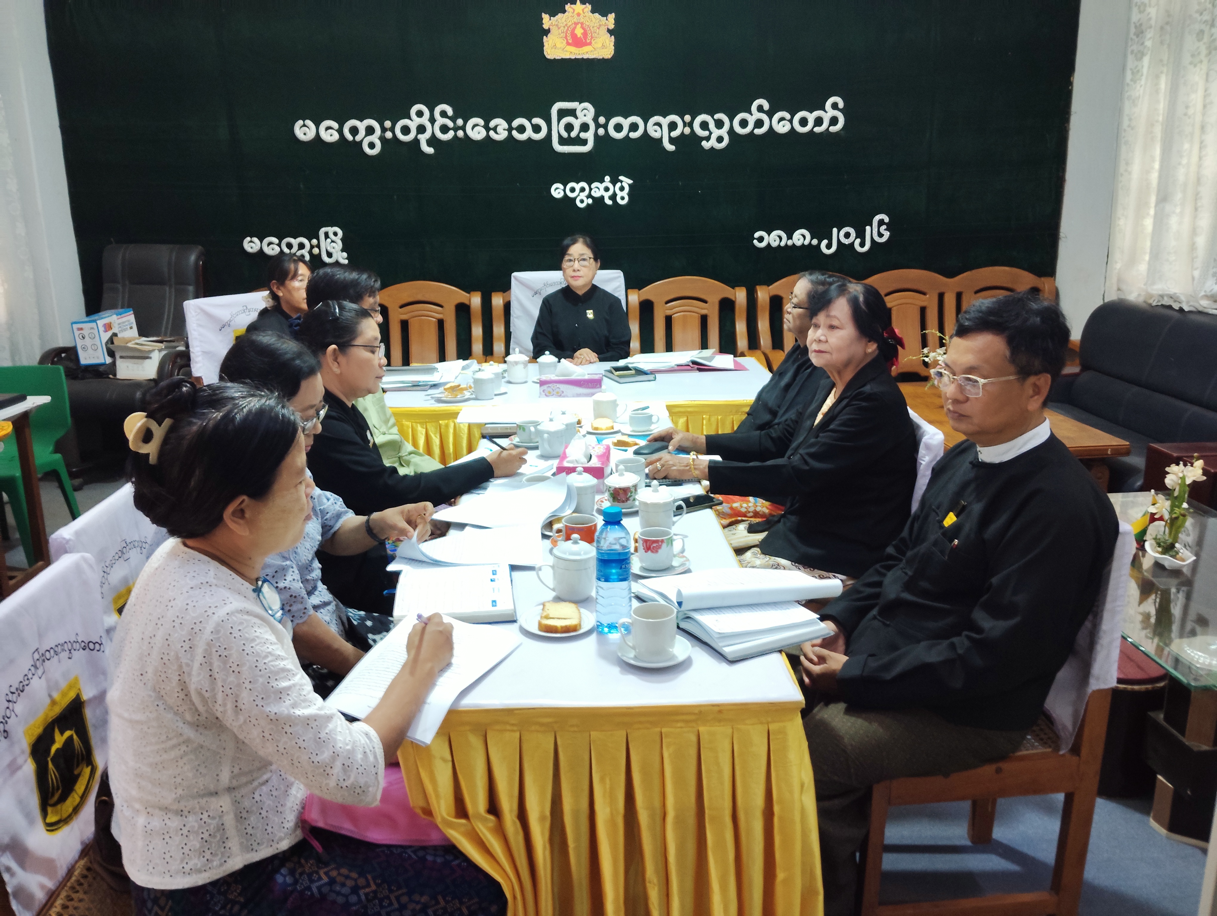 ဥပဒေဆိုင်ရာအထောက်အကူပေးရေးအဖွဲ့များနှင့် တွေ့ဆုံနှုတ်ဆက်သည့် အခမ်းအနားကျင်းပခြင်း